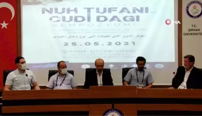 Nuh Tufanı ve Cudi Dağı Sempozyumu: Hz. Nuh'un gemisinin Cudi Dağında durduğu iddia edildi