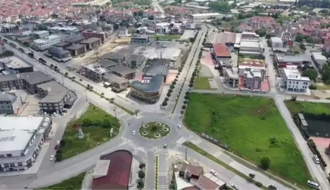 (DRONE) - Cadde ve sokaklarda sessizlik hakim