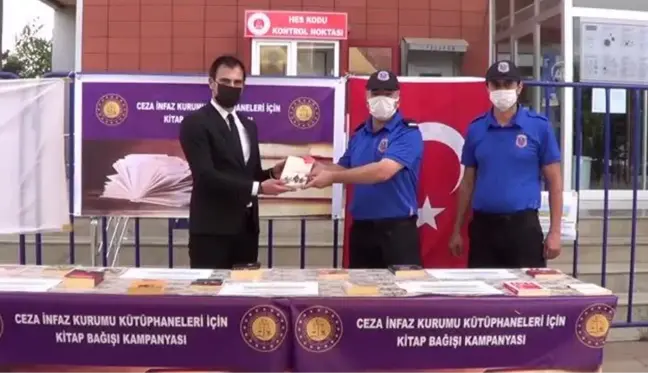 GAZİANTEP - İslahiye'de ceza infaz kurumu kütüphaneleri için kitap bağışı kampanyası başlatıldı