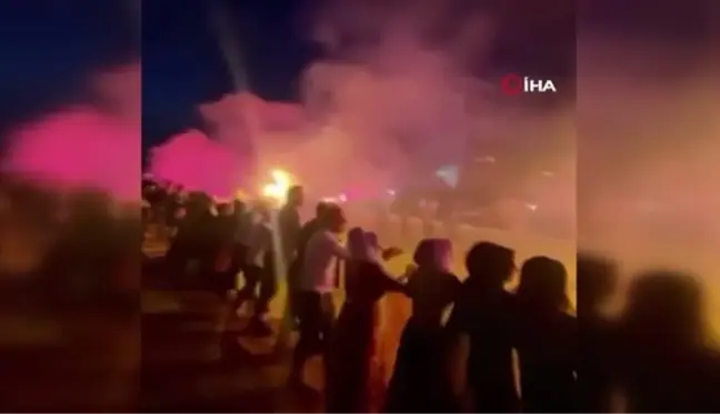 Son dakika haberleri! Antalya'da korona halayı kamerada