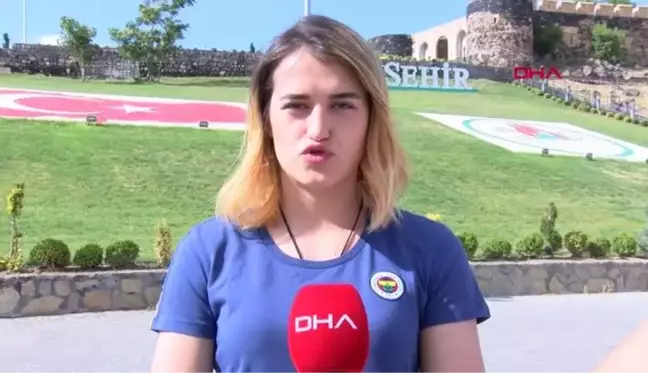 SPOR Milli boksör Esra Yıldız, DHA'ya konuştu