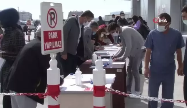 Eskişehir'de aşıya yoğun talep