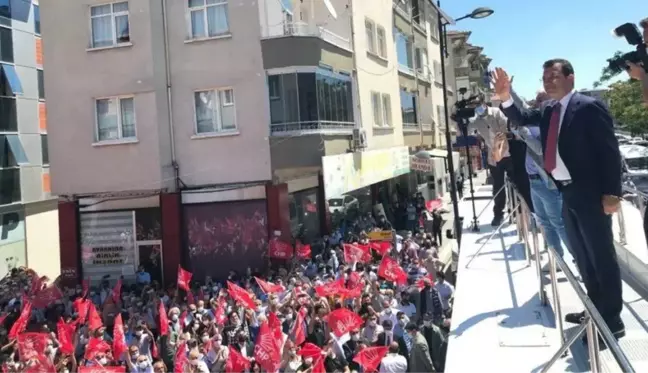 Malatya'da İBB Başkanı İmamoğlu'na yoğun ilgi! Karşılama töreni mitinge dönüştü