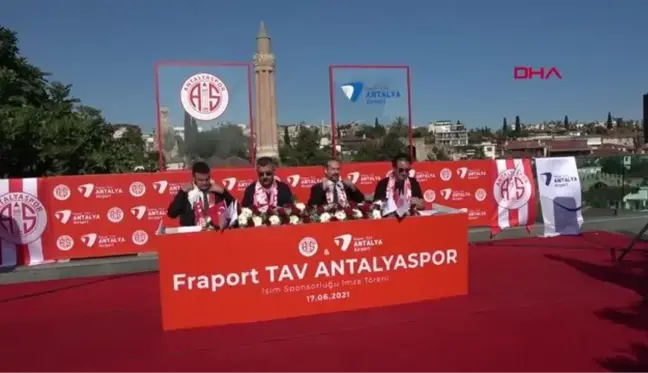 SPOR Antalyaspor, Fraport TAV sponsorluğunu uzattı