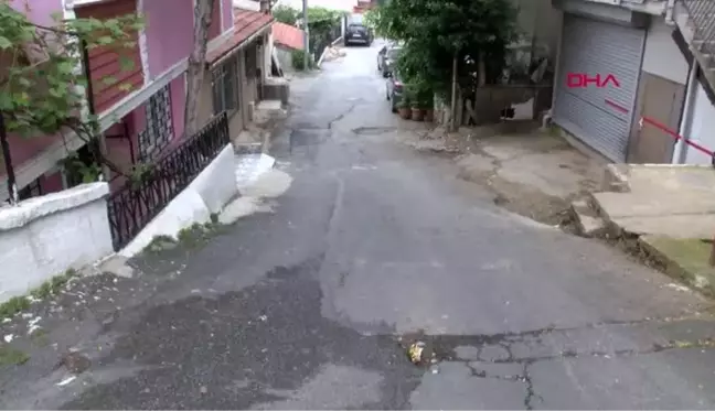 SARIYER'DE İŞE GİTMEK İÇİN EVDEN ÇIKAN GENÇ KIZA, SOKAK KÖPEKLERİ SALDIRDI