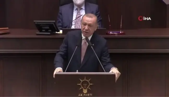 Cumhurbaşkanı Erdoğan, AK Parti grup toplantısında konuştu