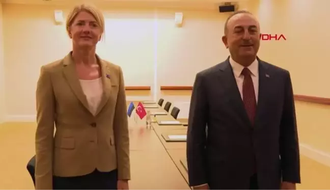 Bakan Çavuşoğlu, Estonya Dışişleri Bakanı Liimets ile görüştü