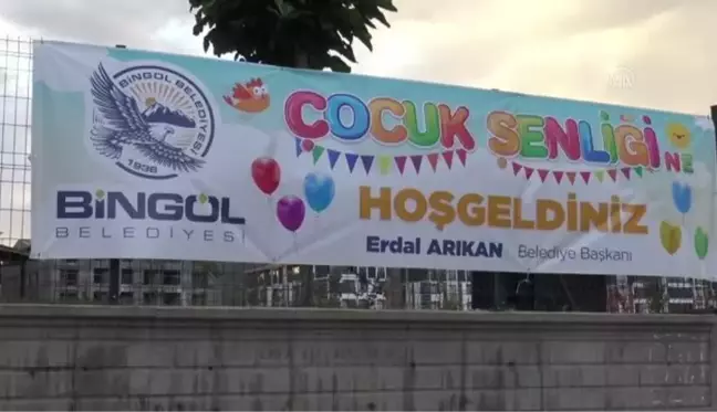 Çocuklar, 5 gün süren şenlikte keyifli zaman geçirdi