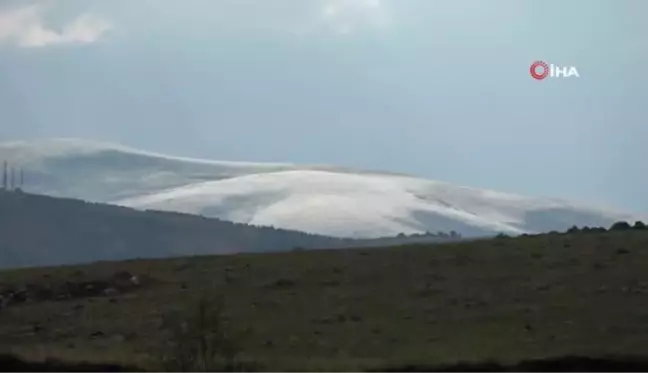 Ardahan'da dağlar beyaz büründü