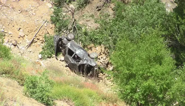 Kahramanmaraş'ta otomobil uçuruma devrildi: 3 ölü, 1 yaralı