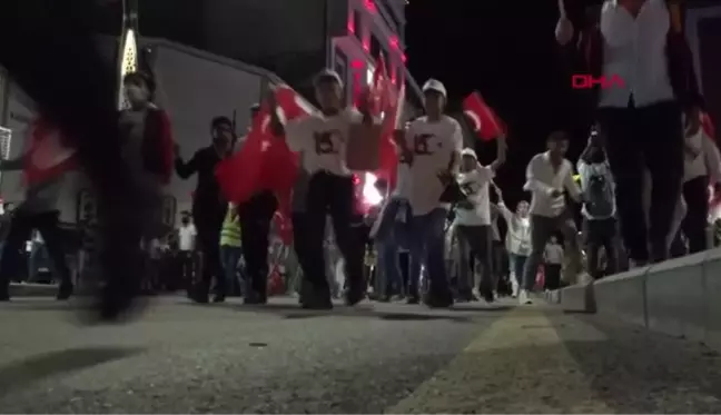 Son dakika! VAN'DA 15 TEMMUZ ŞEHİTLERİ ANILDI