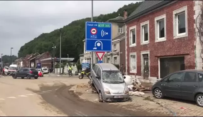 Belçika'da sel felaketi nedeniyle ölenlerin sayısı 27'ye çıktı