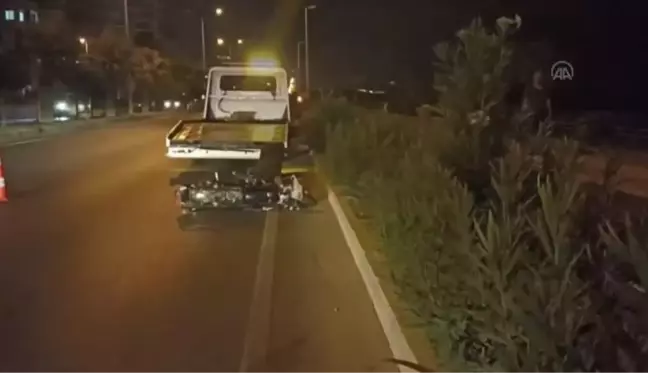 Alanya'da motosikletin çarptığı kadın hayatını kaybetti