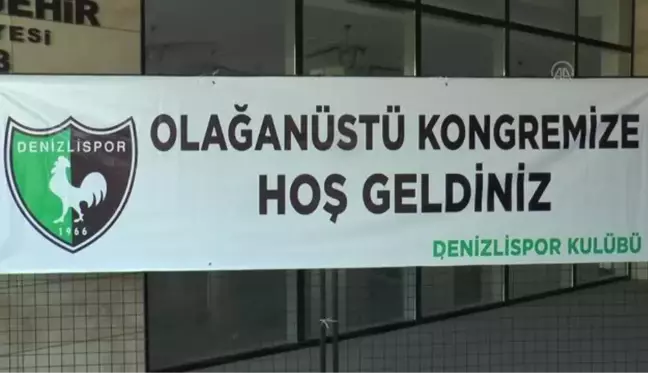 Denizlispor'da seçimli olağanüstü genel kurul 3 Ağustos'a ertelendi