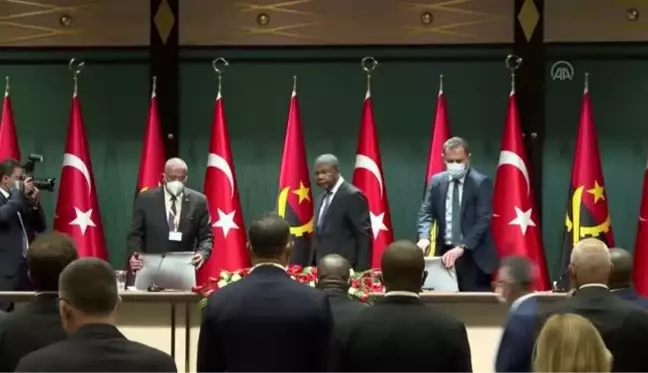 Türkiye-Angola İşbirliği Anlaşmaları imza töreni (2)