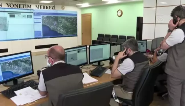Son dakika haberi! Yurt genelindeki orman yangınları Yangın Yönetim Merkezi'nden takip ediliyor