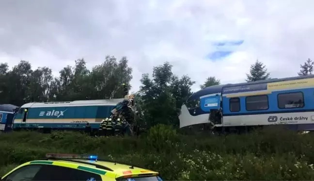 Çekya'da tren kazası: 2 ölü, 40 yaralı