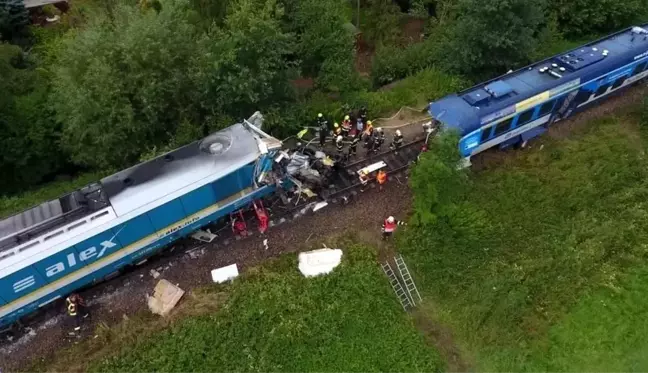 Çekya'daki tren kazasında can kaybı 3'e yükseldi