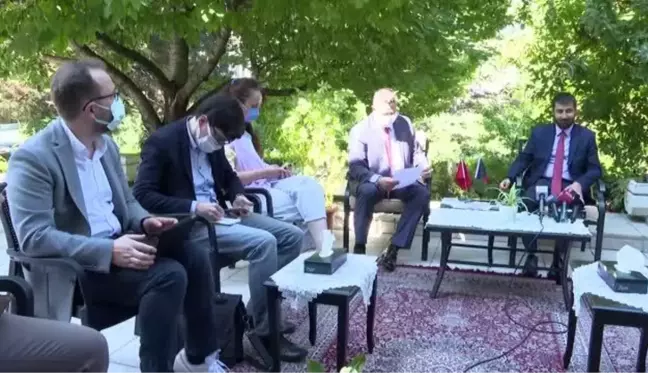 Afganistan'ın Ankara Büyükelçisi Ramin, Diplomasi Muhabirleri Derneği üyelerinin sorularını yanıtladı