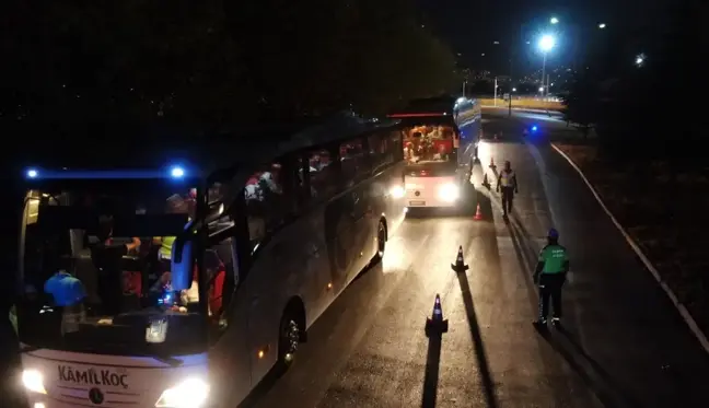 Bursa'da yolcu otobüslerine sıkı denetim