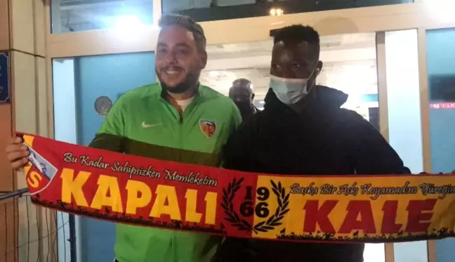 Son dakika haberi | Kayserispor'un yeni transferi Mane geldi