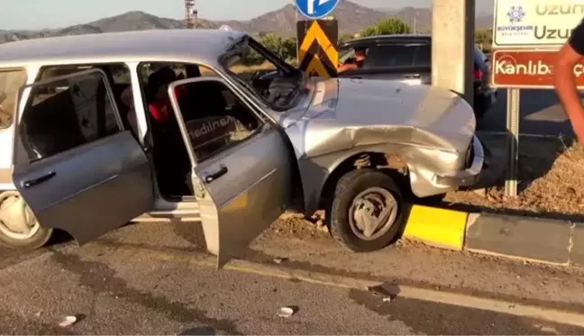 Germencik ilçesinde trafik kazası: 3 yaralı