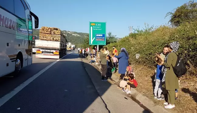 Son dakika haberleri! Anadolu Otoyolu'nda zincirleme trafik kazası: 10 yaralı