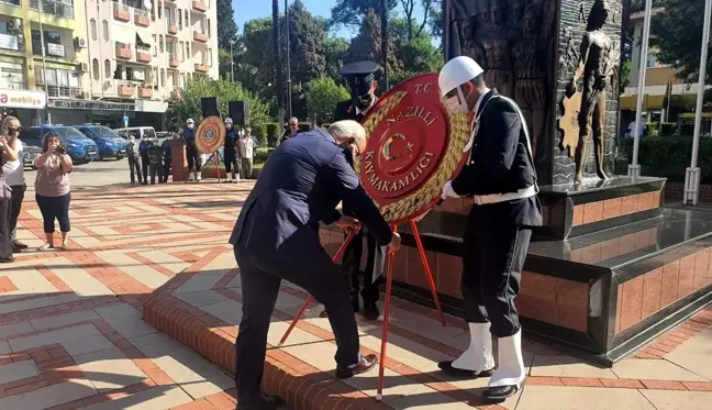 Nazilli'nin düşman işgalinden kurtuluşunun 99. yıldönümü törenle kutlandı