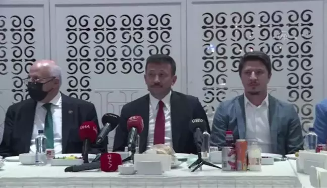 AK Parti Genel Başkan Yardımcısı Hamza Dağ, basın mensuplarıyla buluştu