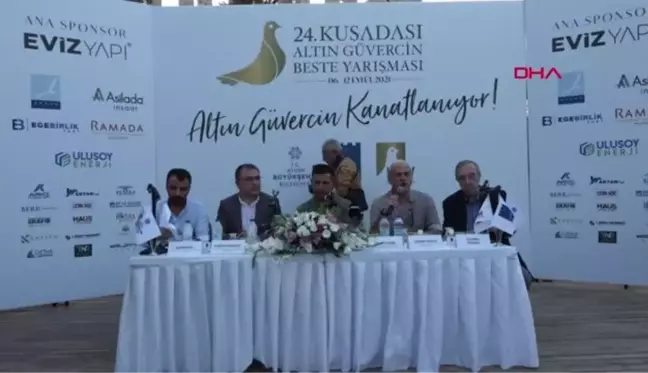 ALTIN GÜVERCİN KUŞADASI'NDAN 24'ÜNCÜ KEZ KANATLANDI