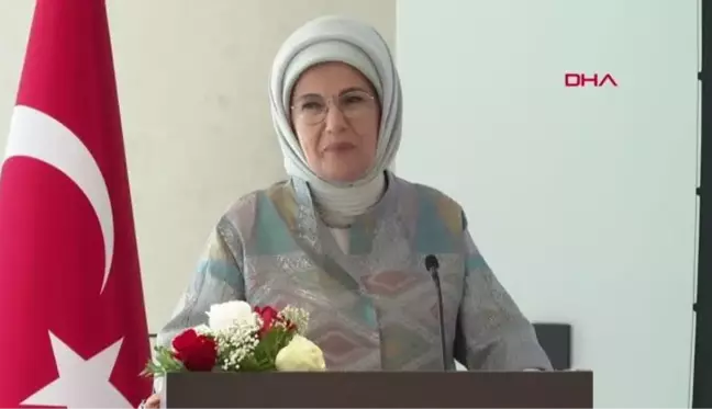 Emine Erdoğan, 'Çevreye Duyarlı Sürdürülebilir Ekonomi ve İş Kadınlarının Rolü' başlıklı konferansa katıldı