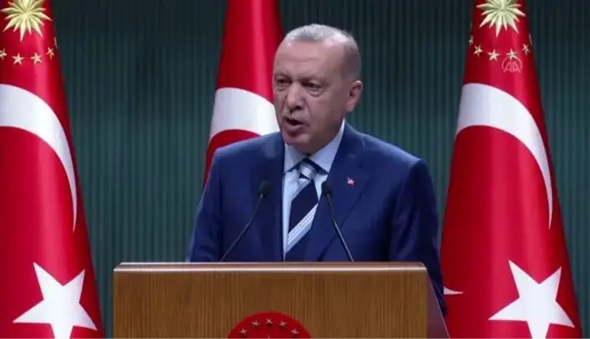 Cumhurbaşkanı Erdoğan, Kabine Toplantısı'nın ardından millete seslendi: (3)