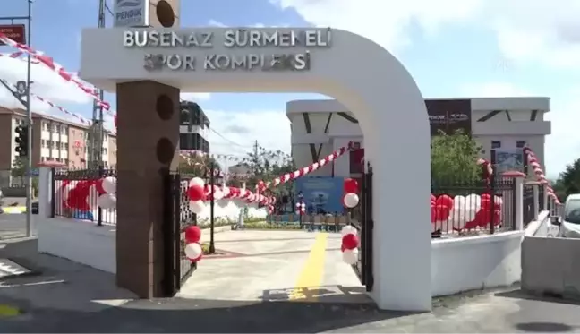 Busenaz Sürmeneli Spor Kompleksi açıldı