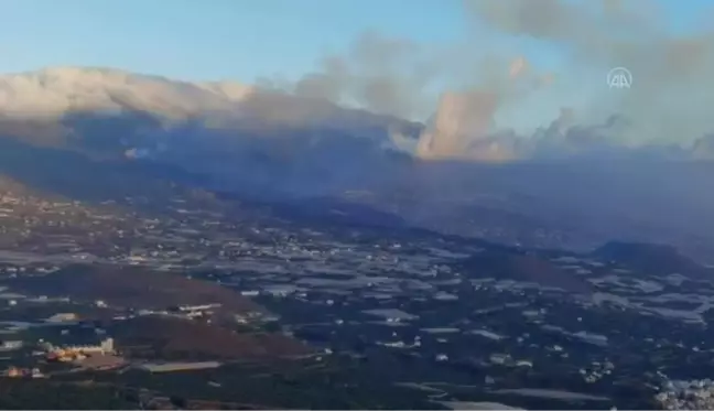 Cumbre Vieja Yanardağı lav püskürtmeye devam ediyor