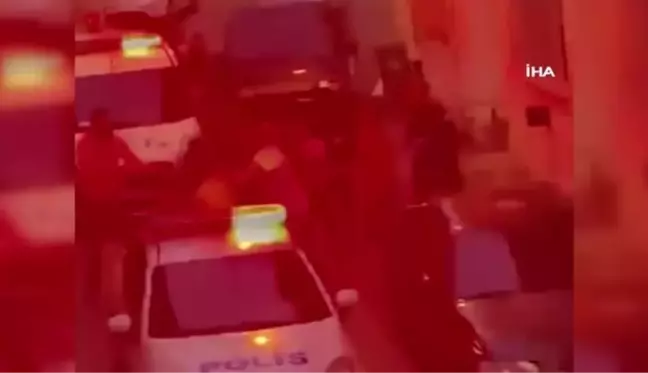 Ev sahibi ve kiracı kavgası kamerada