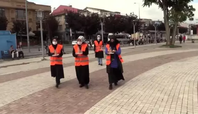 KADEM üyelerinden sokak hayvanlarına mama desteği