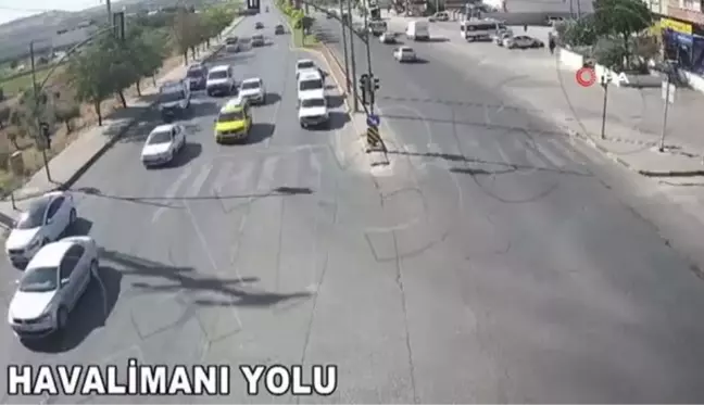 Gaziantep'te meydana gelen kazalar kameralara yansıdı