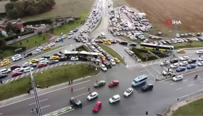 İstanbul trafiğinde Formula 1 yoğunluğu