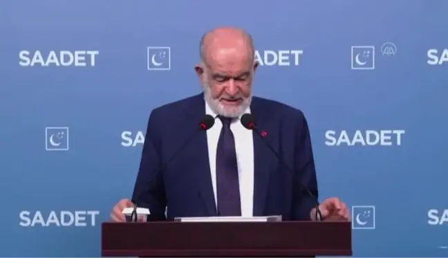 Saadet Partisi Genel Başkanı Karamollaoğlu, gündemi değerlendirdi