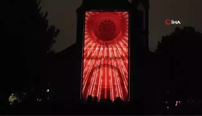 Prag'ın ünlü ışık festivali Signal 2 yıl aranın ardından yeniden başladı