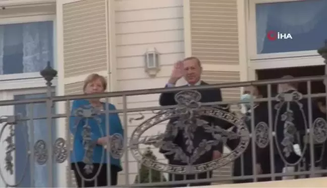 Erdoğan Merkel görüşmesi sona erdi