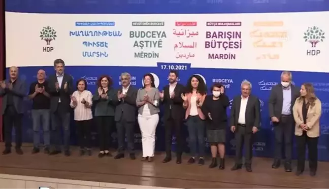 HDP Eş Genel Başkanı Sancar, partisinin düzenlediği programda konuştu