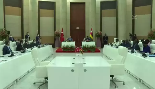 Son dakika haber... Togo Cumhurbaşkanı Gnassingbe Cumhurbaşkanı Erdoğan ile ortak basın toplantısında konuştu