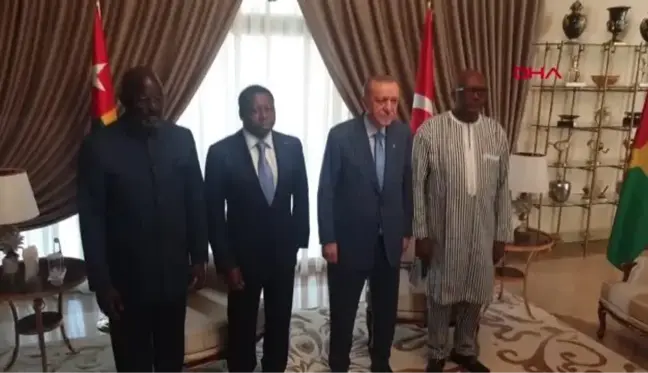 Cumhurbaşkanı Erdoğan, Burkina Faso Devlet Başkanı Kabore ile görüştü