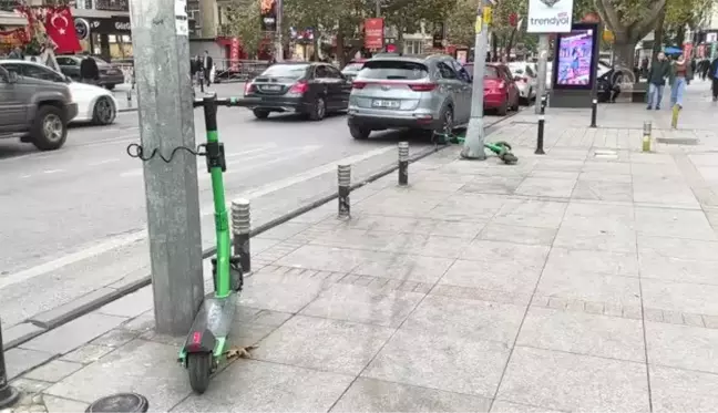 Elektrikli scooter kullanımına ilişkin denetimler sürüyor