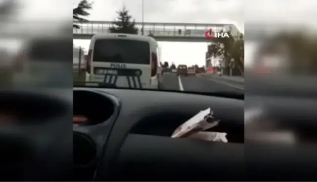 Son dakika haberi... Trafikte makas atıp video paylaşımı yapan maganda kamerada