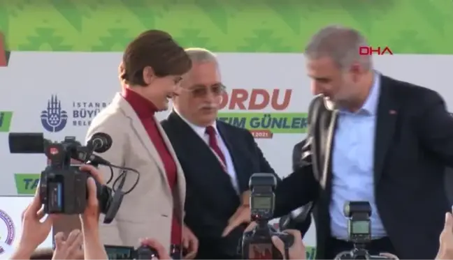 AK PARTİ VE CHP İL BAŞKANLARI ORDU GÜNLERİNDE BİR ARAYA GELDİ -2