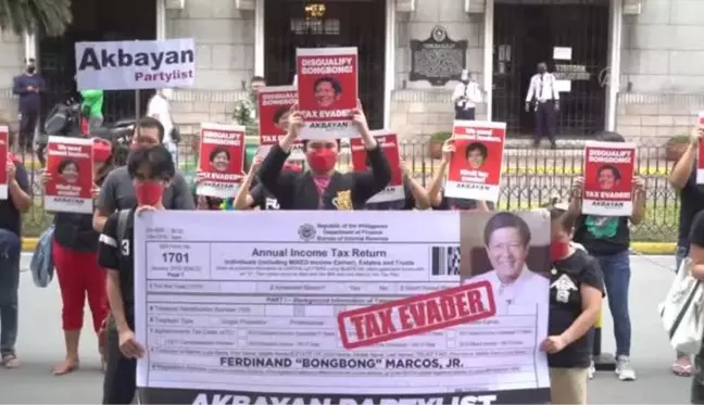 Filipinler'de Bongbong Marcos karşıtı protesto