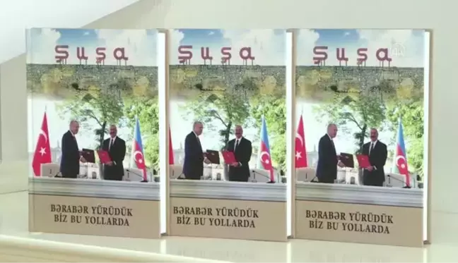 Son dakika haberi | Cumhurbaşkanı Erdoğan ve Aliyev'in ortak faaliyetleri kitaplaştırıldı