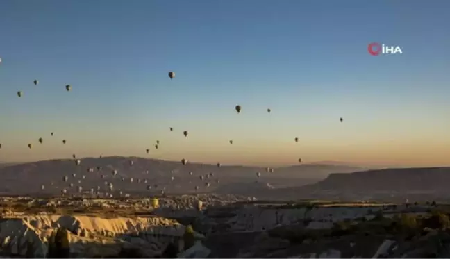 Kapadokya'ya ziyaretçi sayısı arttı